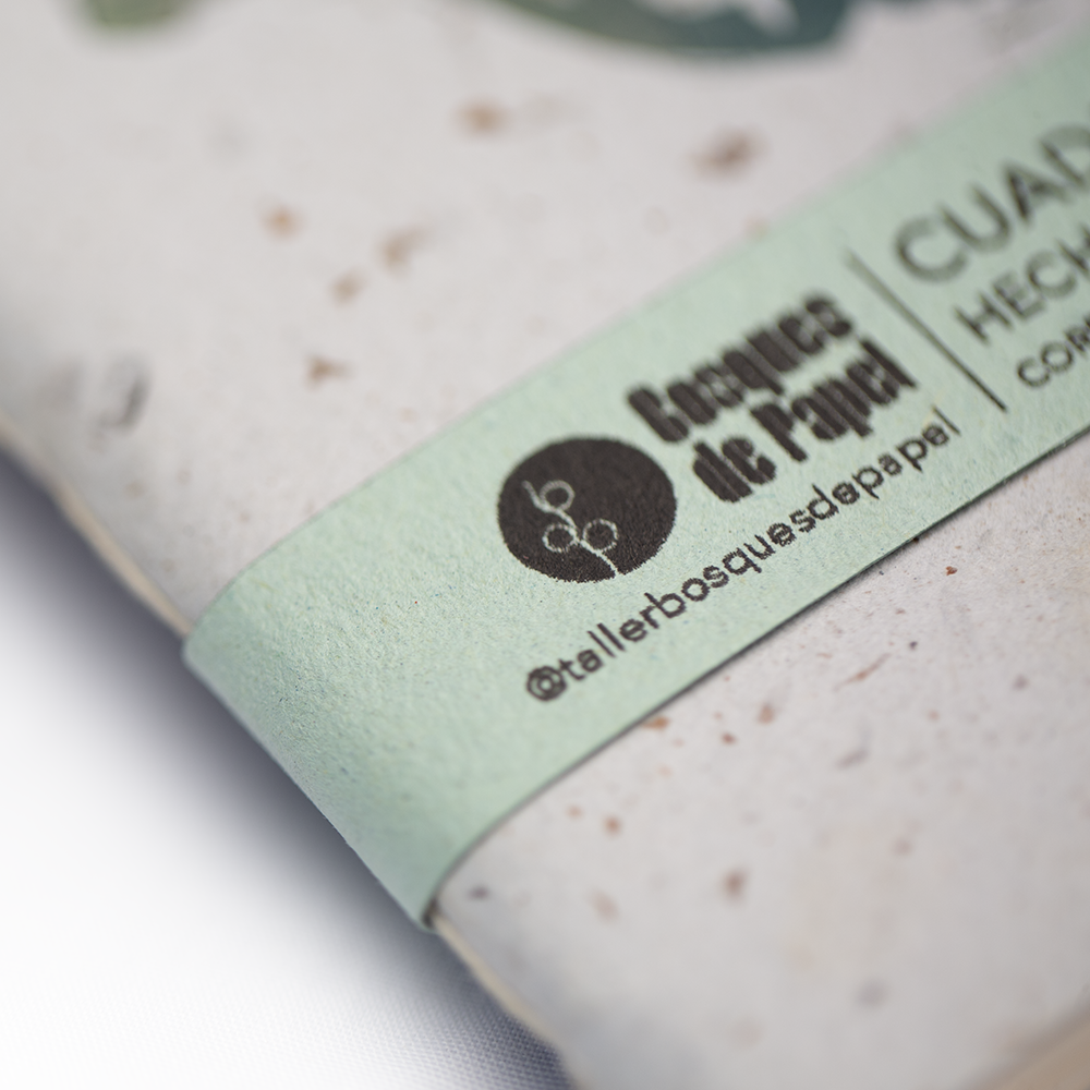 Cuaderno Rana en Árbol A6 Fondo Blanco - Imagen 4