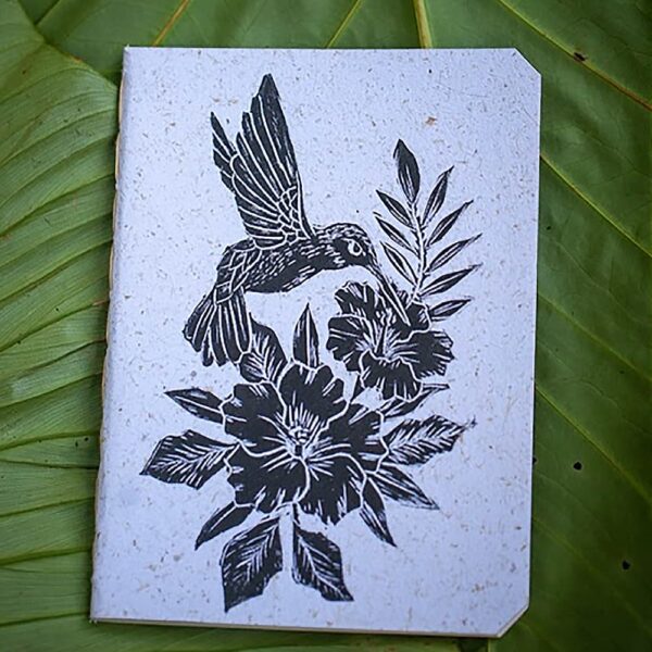 Cuaderno Colibrí A5 Fondo Blanco