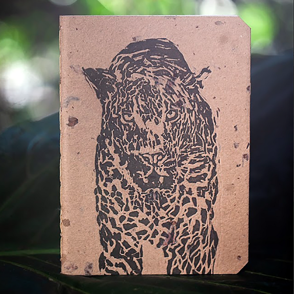 Cuaderno Otorongo Parado A5 Fondo Carton